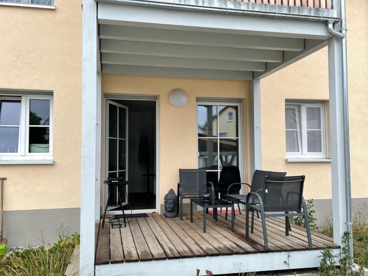 Apartment With Terrace In An Ideal Location Haunsheim Zewnętrze zdjęcie